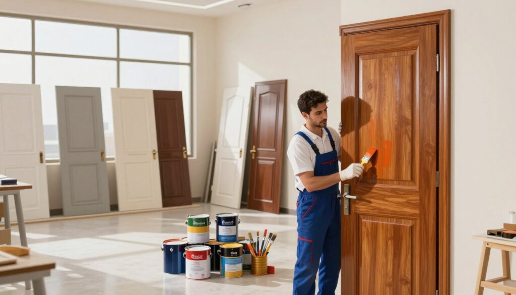 شركة دهانات الابواب بالرياض